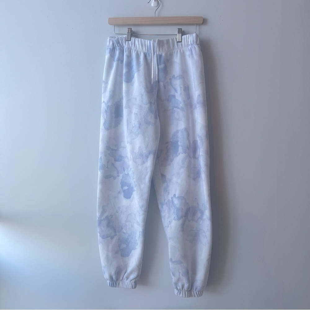 Lazypants White and Purple sweatpants like new - Picture 2 of 7